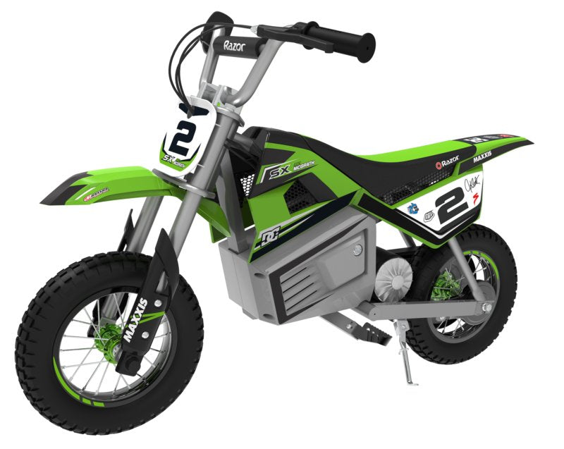 Moto Para Niños Motor Eléctrico Razor Sx350 Dirt - Verde