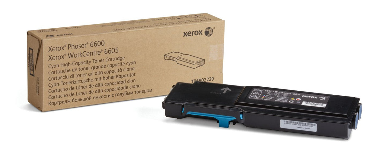 EAN 0095205963953 - Xerox 106R02229 cartucho de tóner 1 pieza(s) Original Cian imagen 1