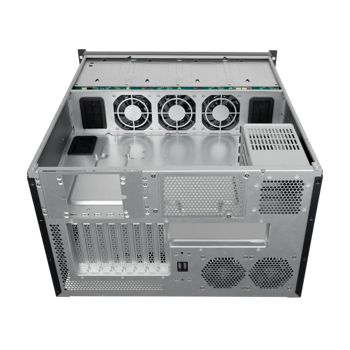 Silverstone Sst-Rm61-312, Caja De Rack Negro