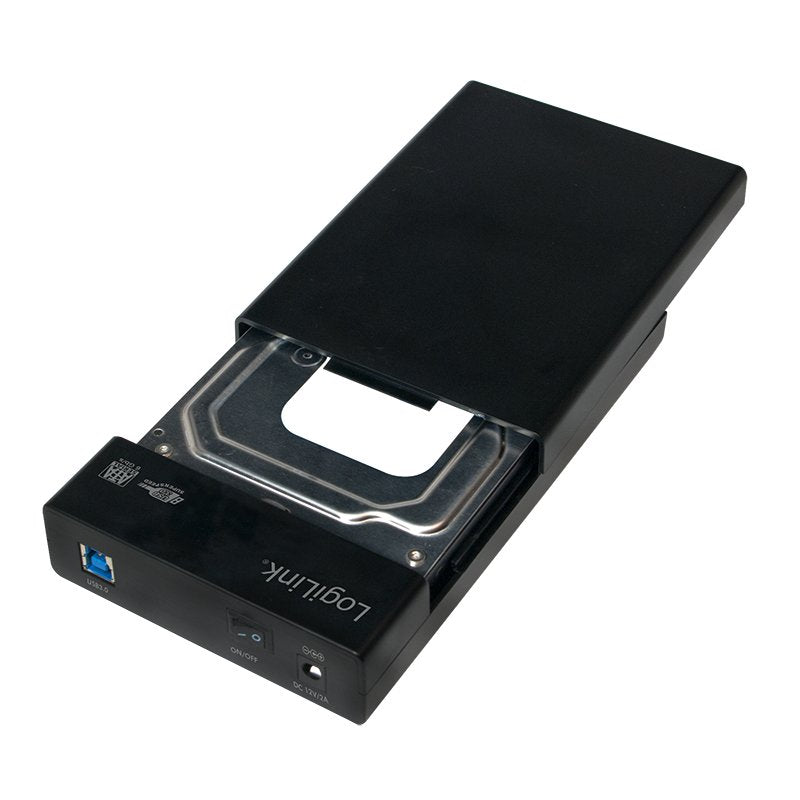 EAN 4052792041248 - LogiLink UA0276 caja para disco duro externo Caja de disco duro (HDD) Negro 3.5" imagen 3