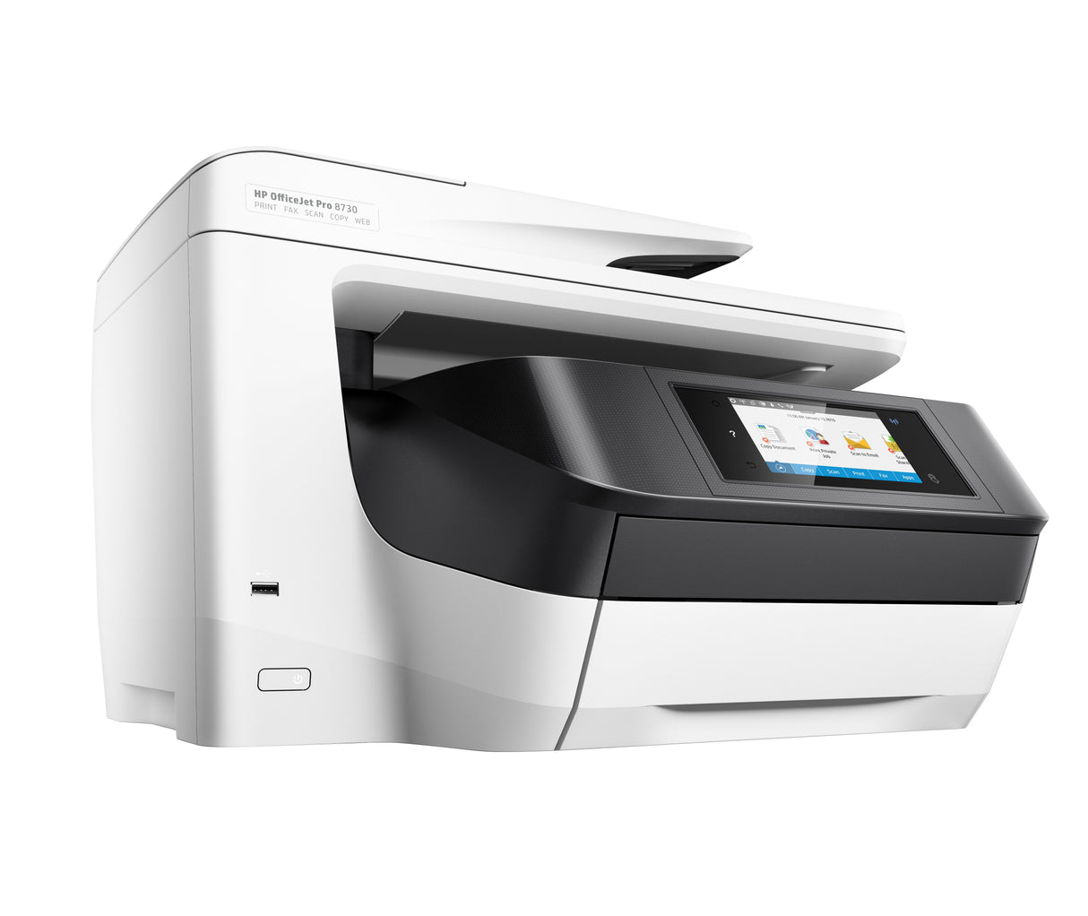 EAN 0889894310675 - HP OfficeJet Pro 8730 All-in-One Printer Inyección de tinta térmica A4 2400 x 1200 DPI 24 ppm imagen 2