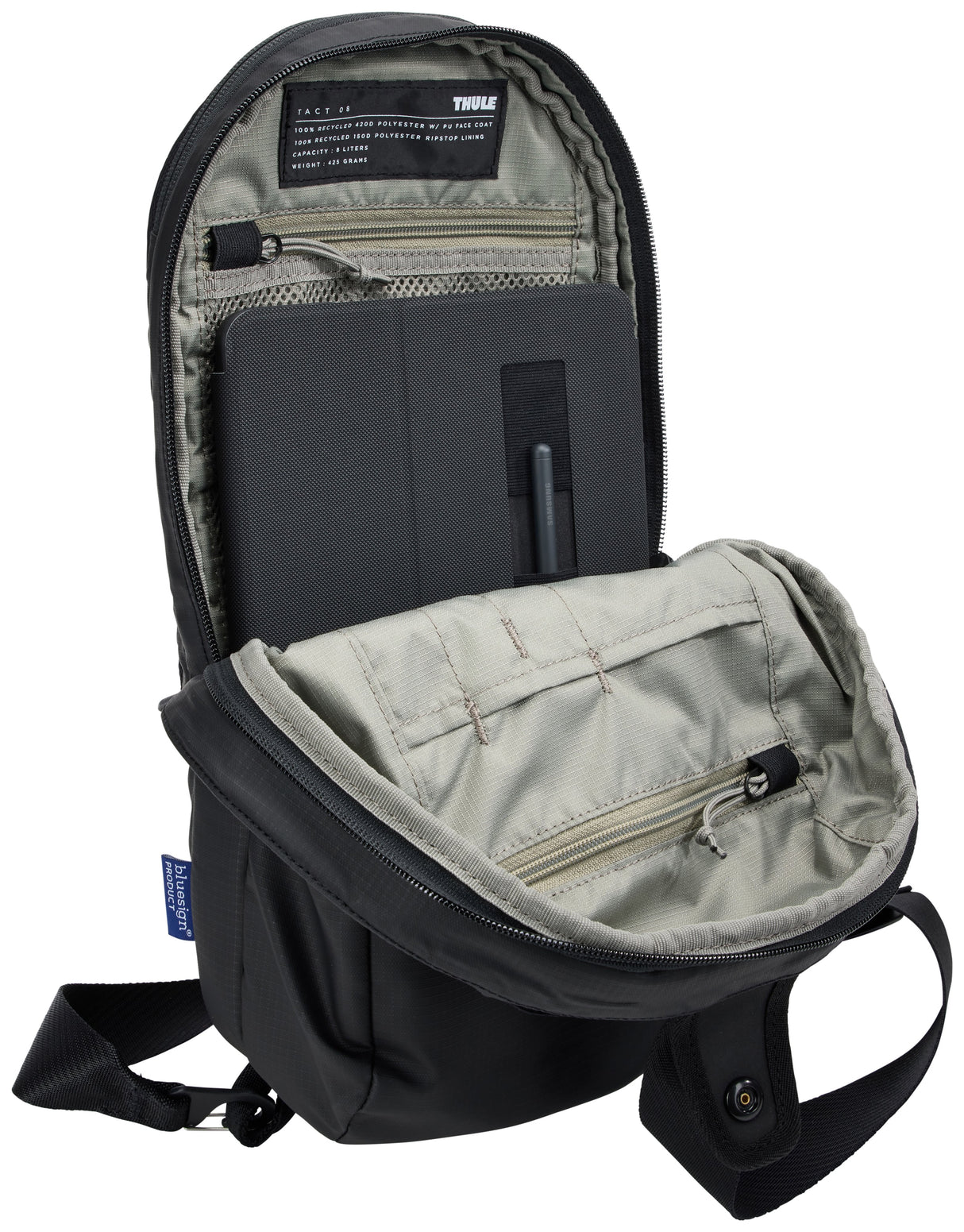 EAN 0085854251945 - Thule Tact TACTSL08 - Black Poliéster Negro Hombre Bandolera imagen 3