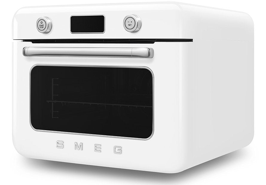 Horno Multifunción De Sobremesa Smeg Estilo Años 50 Con Tecnología Galileo Blanco Cof01wheu