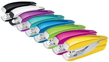 Leitz Grapadora Nexxt 5502 Wow - Verde-Metallic