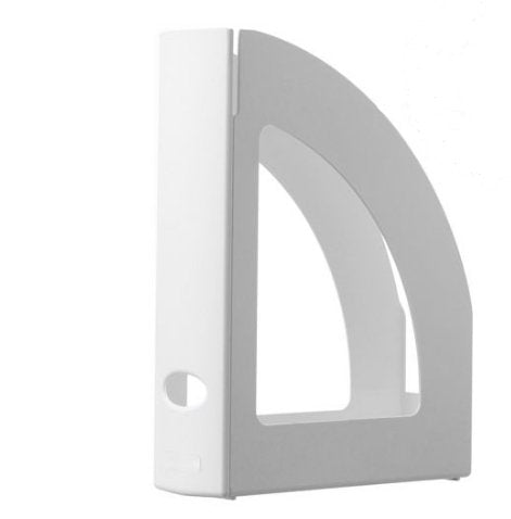 Archivo 2000 Cajetín Ecogreen Lomo Ollao 80mm 250x80x320mm Reciclado Blanco Pastel