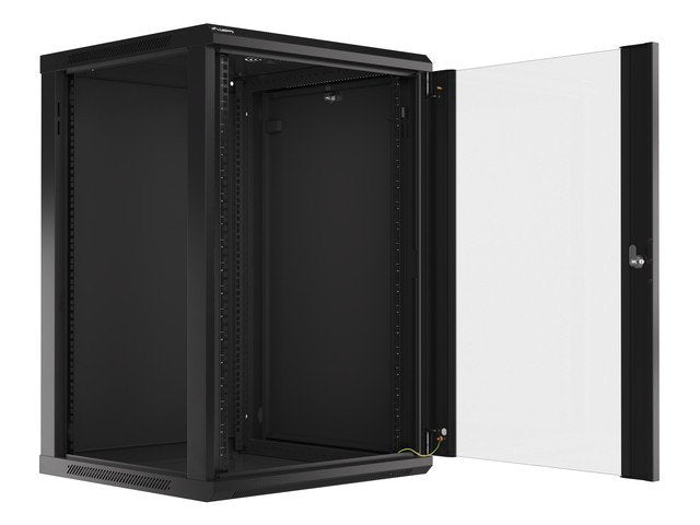 EAN 5901969403237 - Lanberg WF01-6618-10B armario rack 18U Bastidor de pared Negro imagen 10