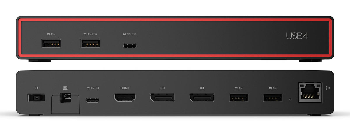 EAN 0195892147145 - Lenovo ThinkPad USB4 Dock 5000 (with 135W Adapter) Alámbrico Negro imagen 14