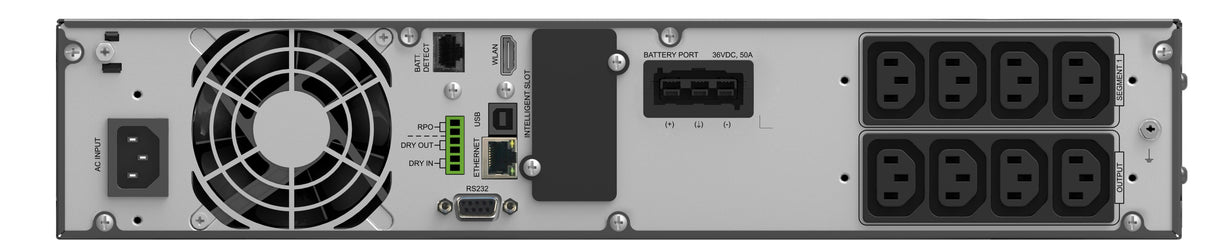 EAN 4260074982886 - PowerWalker VFI 1500 ICR IoT sistema de alimentación ininterrumpida (UPS) Doble conversión (en línea) 1,5 imagen 2