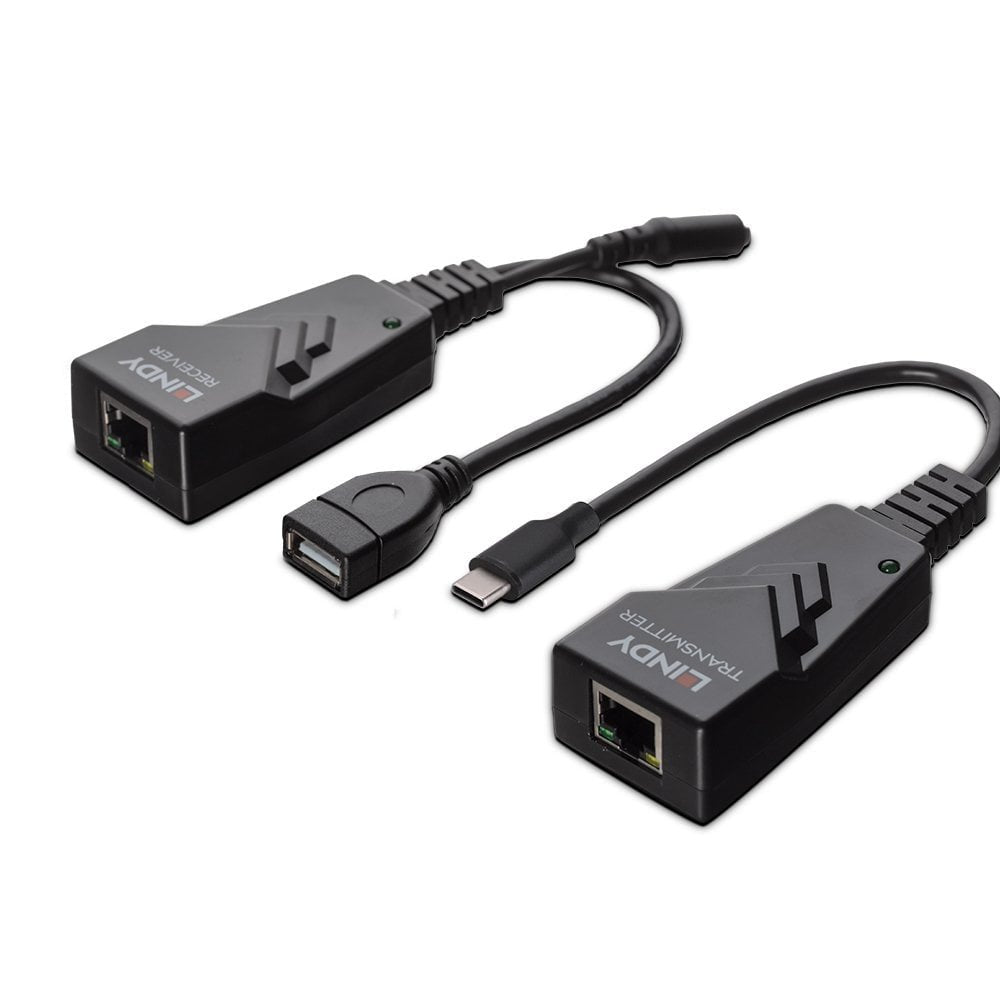 EAN 4002888433907 - Lindy 43390 ampliador de red Transmisor y receptor de red Negro imagen 3