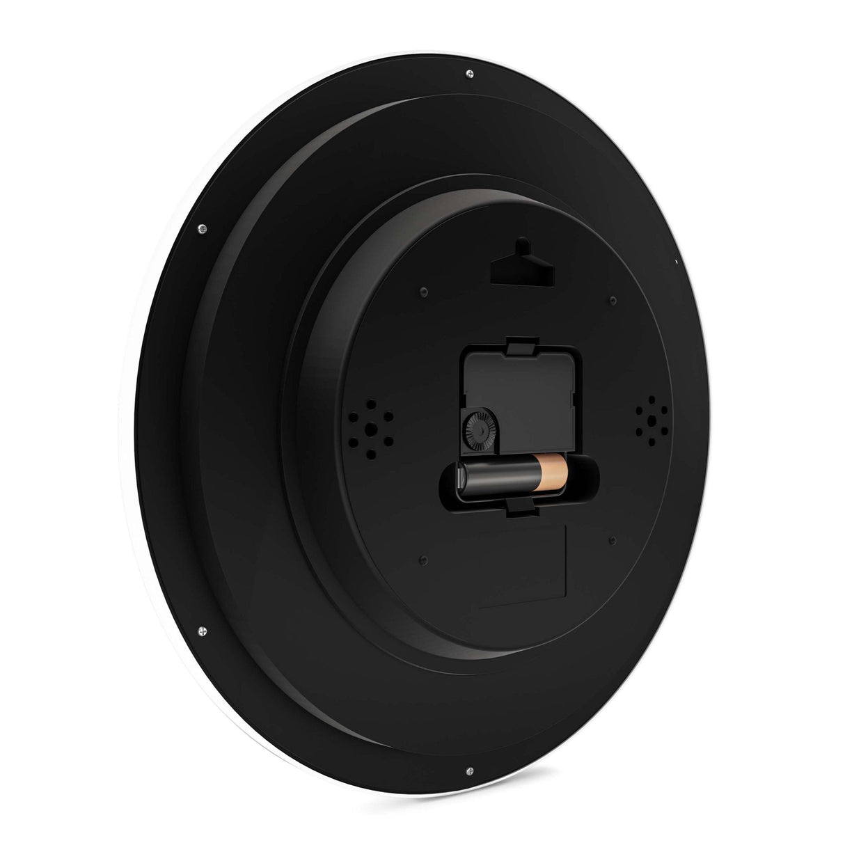 Reloj Mebus 52826 De Mesa O Pared Alrededor Negro, Gris, Blanco