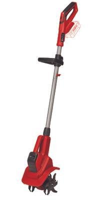 Motocultor Inalámbrico Einhell Ge-Cr 18/20 Li E - Solo, 18 Voltios (Rojo/Negro, Sin Batería Ni Cargador)