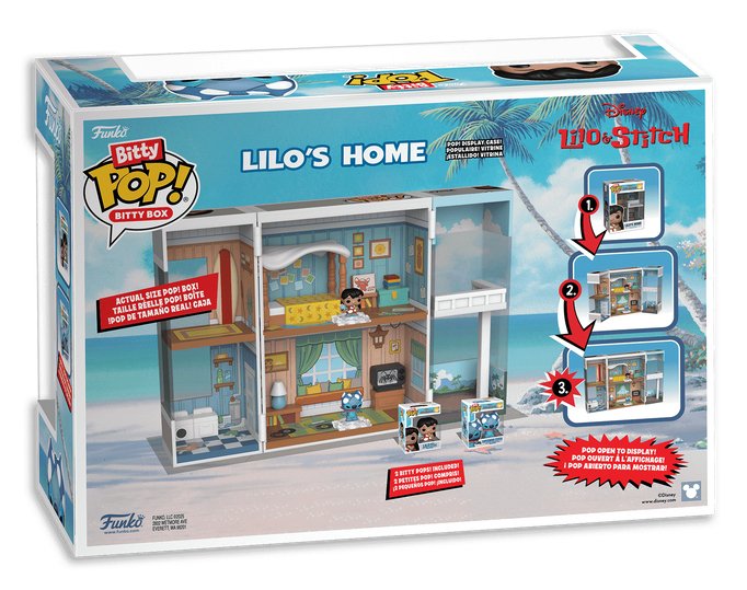 Figura Bitty Pop Boxes Disney Stitch Lilo'S Home