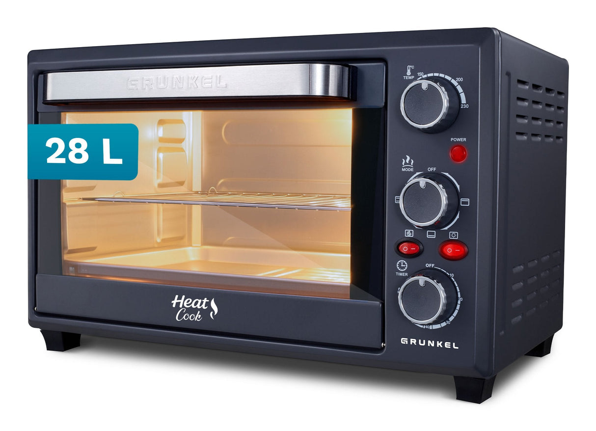 Horno De Sobremesa Grunkel Hr-28cook 1600w Capacidad 28l