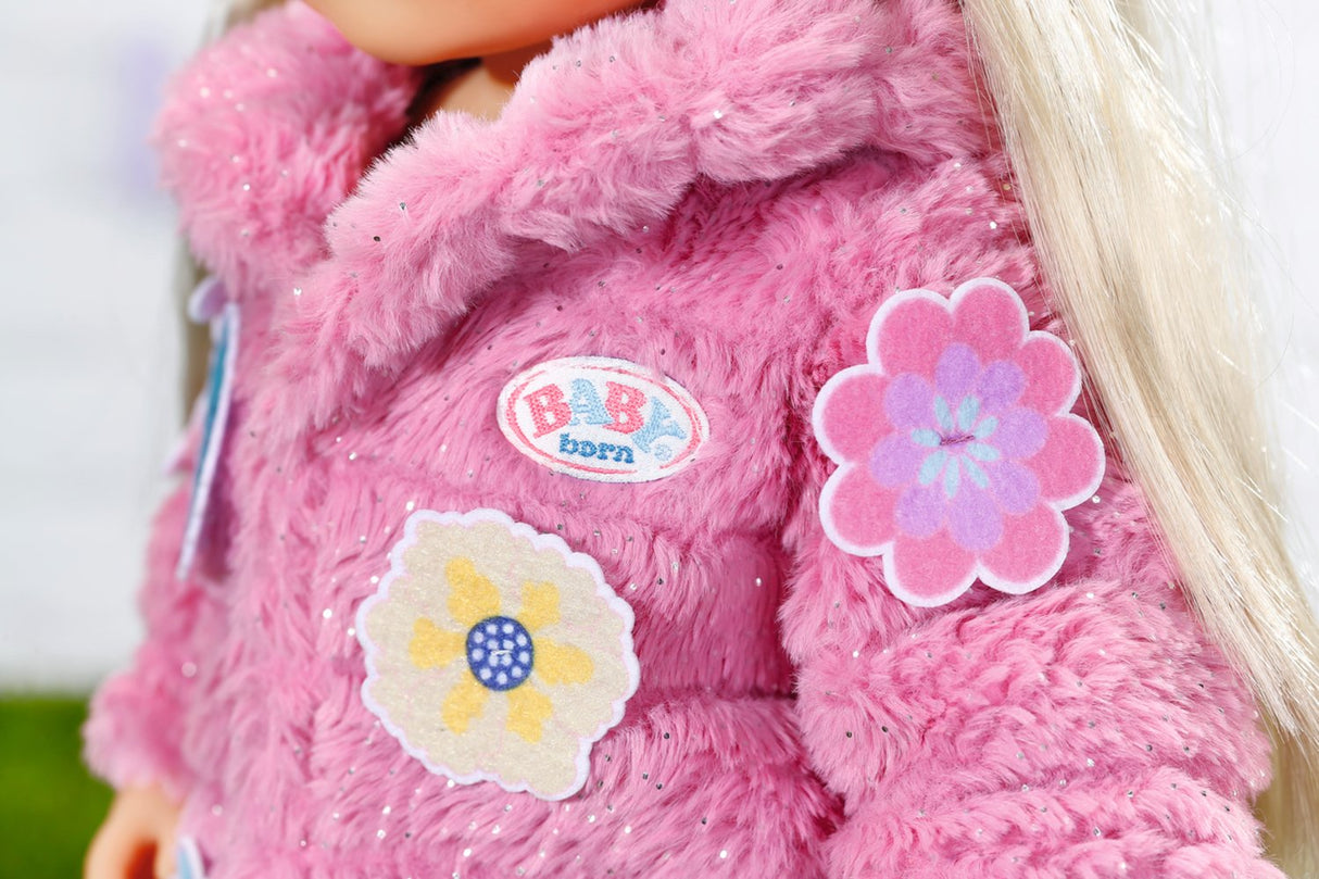 Baby Born Pink Coat Set 43cm Juego De Ropita Para Muñeca 833834