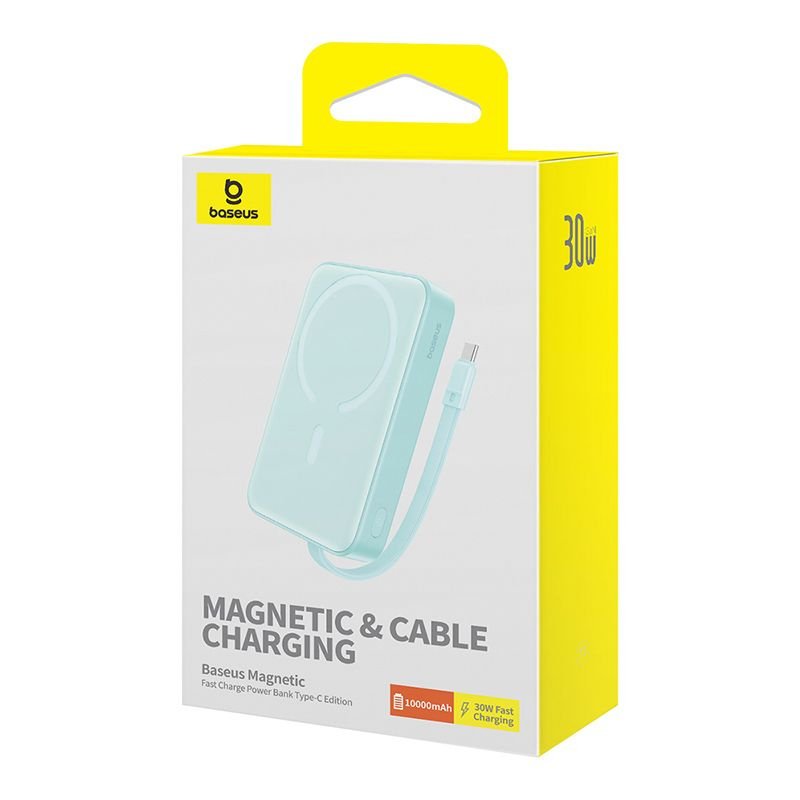 EAN 6932172642792 - Baseus MAGSAFE MINI TYPE-C WIRELESS POWERBANK 10.000 MAH 30WMAVI batería externa Polímero de litio 10000 imagen 5