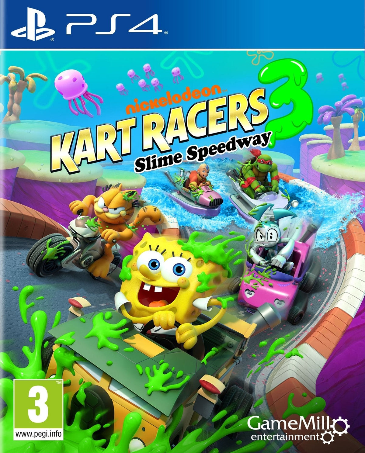 Juego Nickelodeon Kart Racers 3 - Slime Speedway Playstation 4