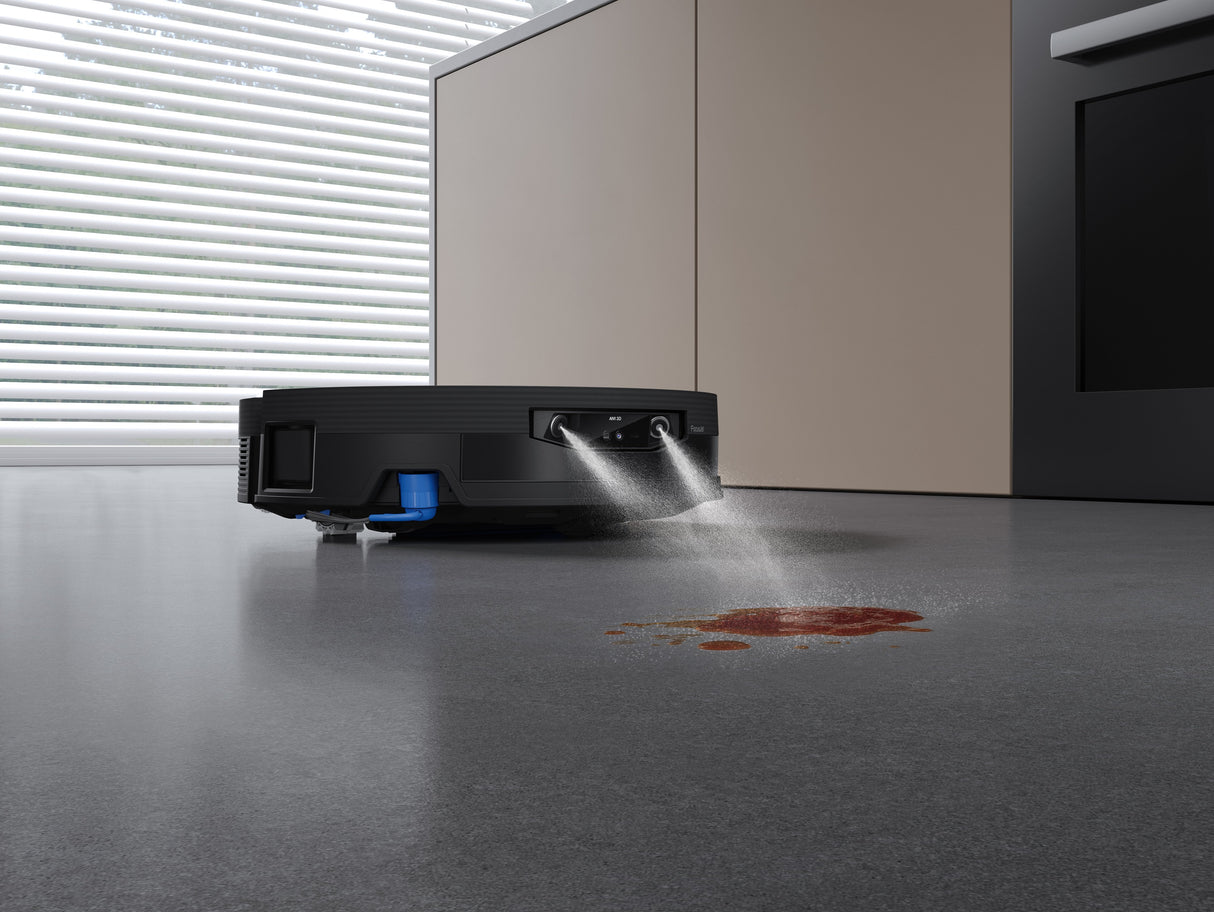 Ecovacs Vacuum Cleaner Deebot X12 Omnicyclone Negro Negro (Dex35)