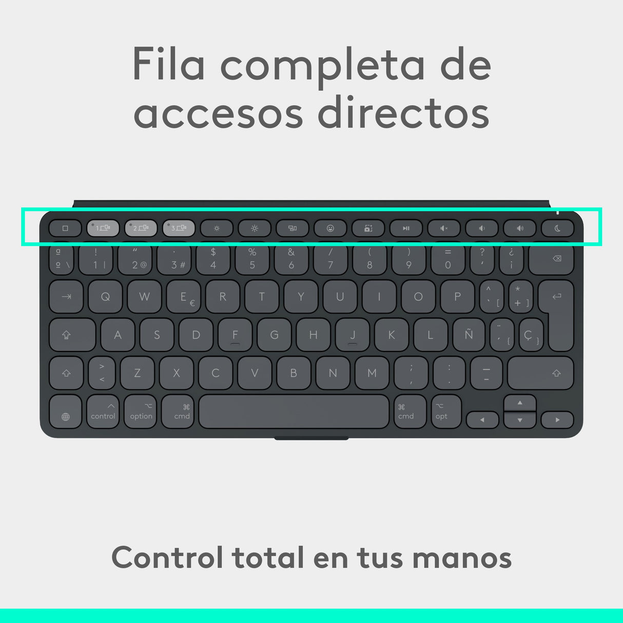 EAN 5099206126039 - Logitech 920-013010 teclado para móvil Español Bluetooth Grafito imagen 9