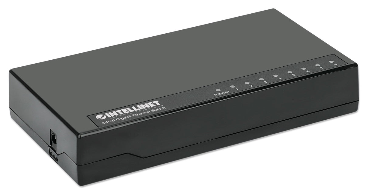 EAN 0766623561754 - Intellinet 561754 switch Gigabit Ethernet (10/100/1000) Negro imagen 2