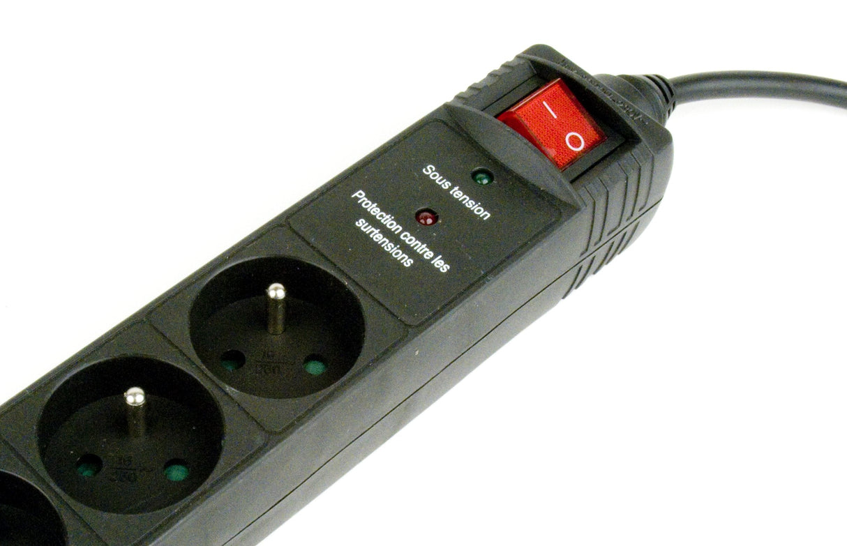 Energenie Regleta 5 Salidas Ac 250v 1.50m Negro Spf5-C-5