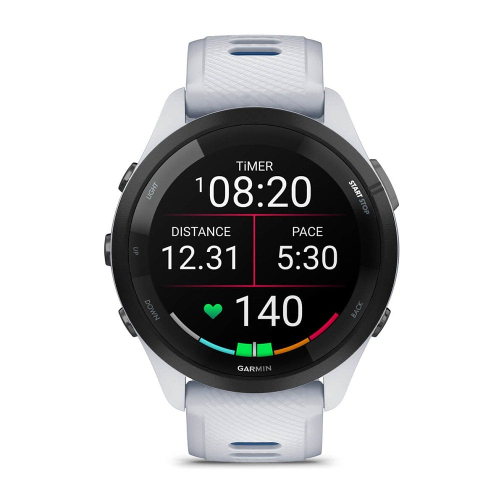 EAN 0753759313722 - Garmin Forerunner 265 3,3 cm (1.3") AMOLED 46 mm Digital 416 x 416 Pixeles Pantalla táctil Negro, Blanco imagen 2