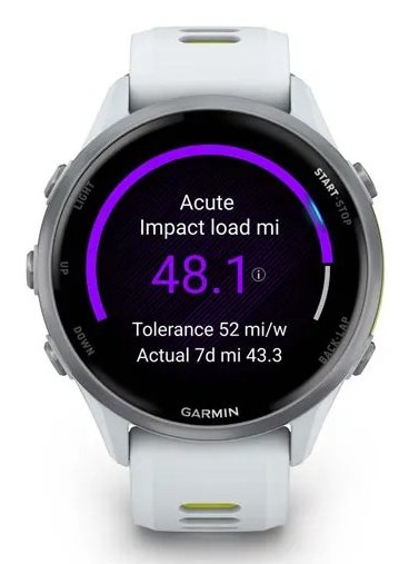 Garmin Forerunner 970 3,56 Cm (1.4") Amoled Digital 454 X 454 Pixeles Pantalla Táctil Blanco Wifi Gps (Satélite)