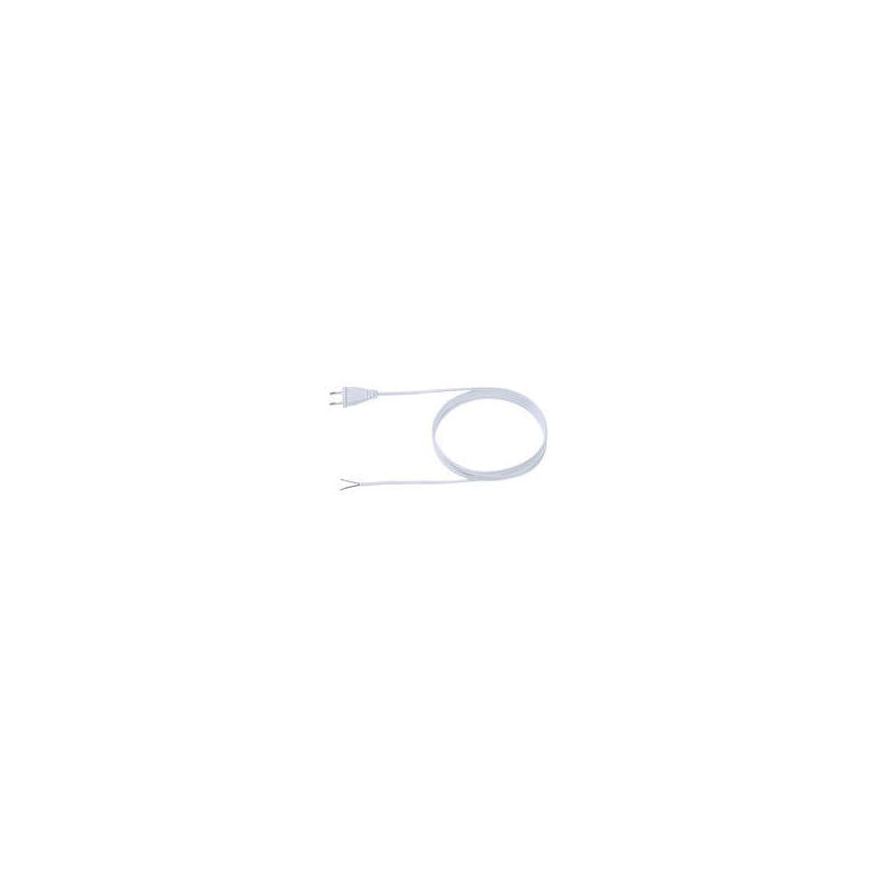Bachmann Cable De Alimentación Con Eurostecker In Blanco, Länge 3m