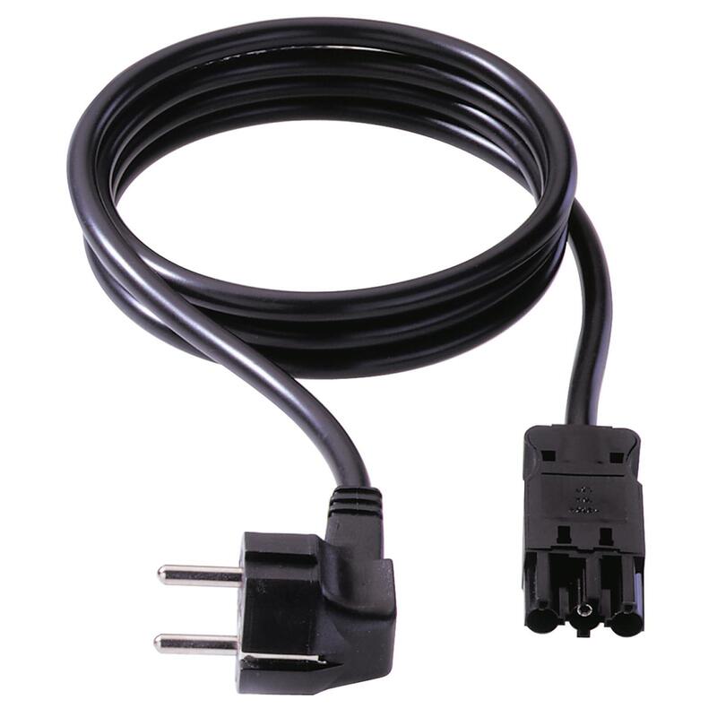 Bachmann Cable De Alimentación Del Equipo Contacto De Protección Equipo Acoplador Gst18-3 Negro 7m