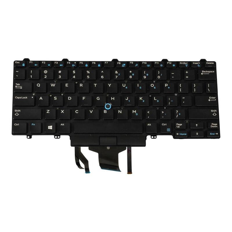 Backlit Keyboard For Latitude Laptops, 82 Keys, English-Us