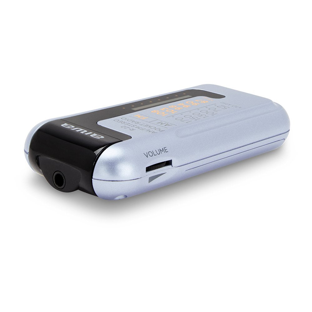 Radio Formato Mini Aiwa R-22sl Am/Fm Hyperbass Color Silver