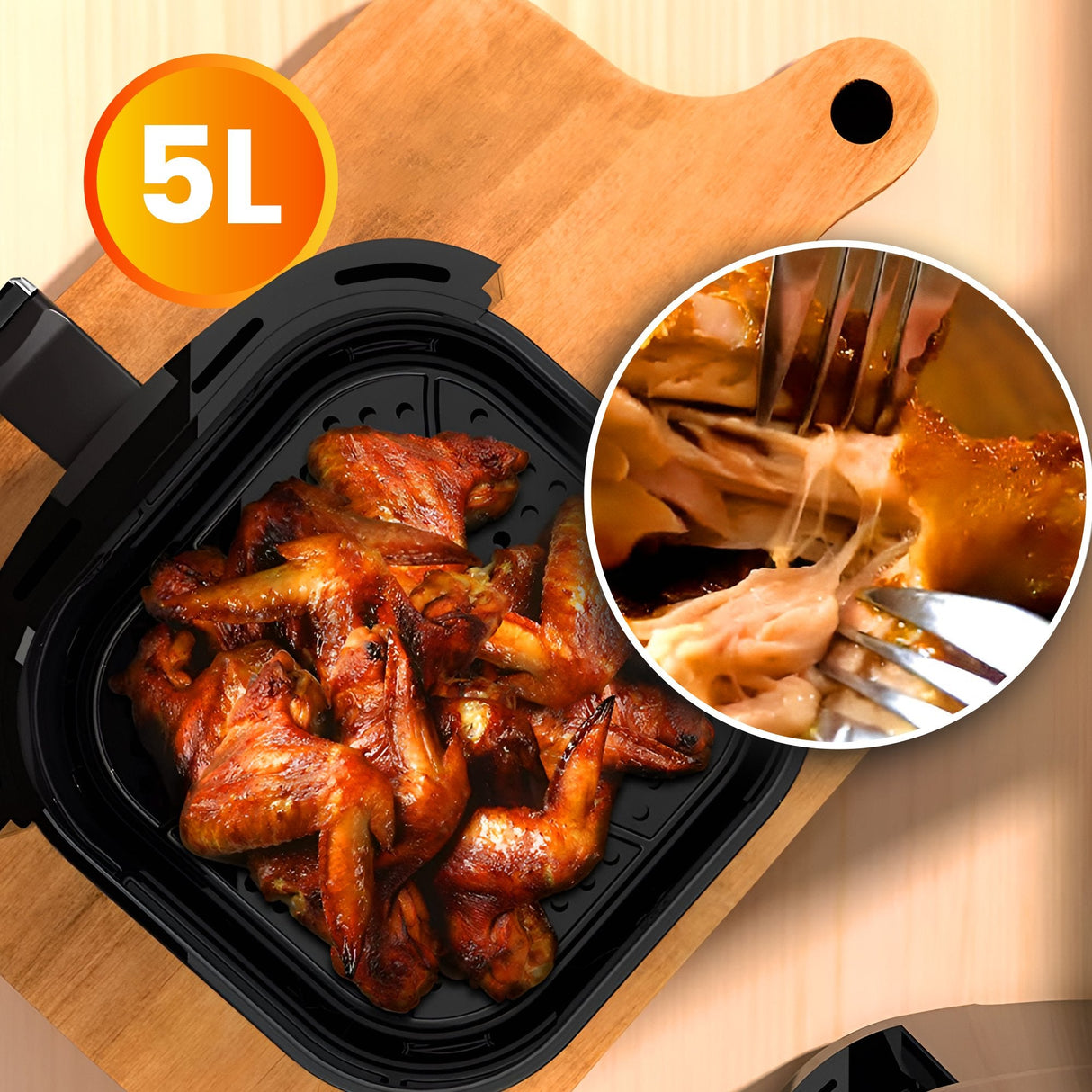 Extralink Home Air Fryer 5l Eu Sj-500