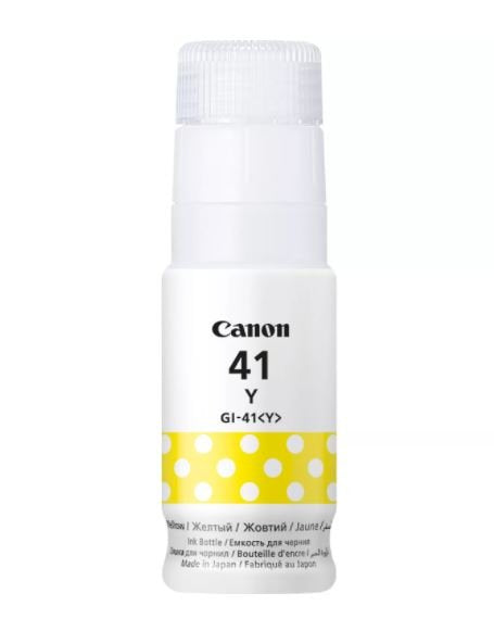 Canon Gi41 Amarillo Botella De Tinta Original - Gi41y/4545c001