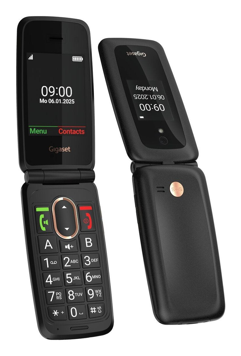 EAN 4255781906409 - Gigaset GL795 7,11 cm (2.8") 142 g Negro Teléfono para personas mayores imagen 2