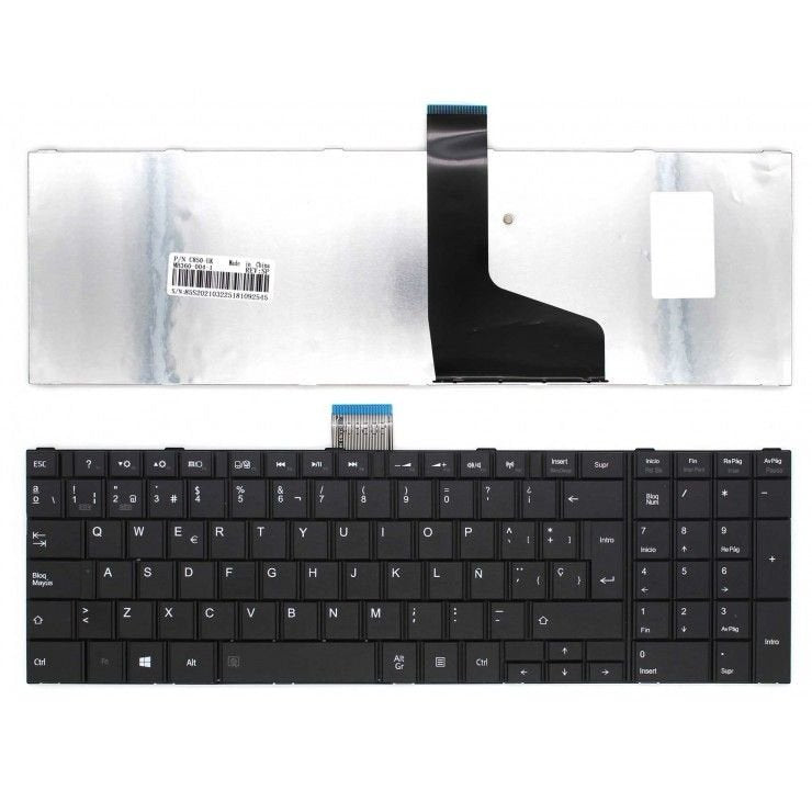 Teclado Para Portátil Toshiba Satellite 0kn0-Zw2sp23 Nsk-Tt4su