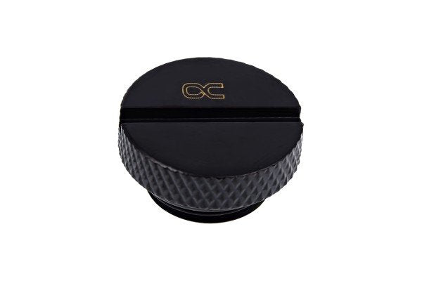 Tapon Liquida Alphacool Eiszapfen Screw Negro Rosca 1/4 / Laton 1011181