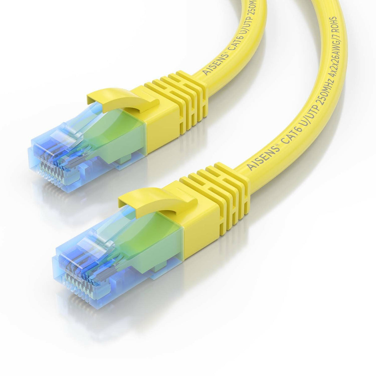 Aisens Cable De Red Rj45 Cat.6 Utp Awg26 Cca - 0.50m - Amarillo