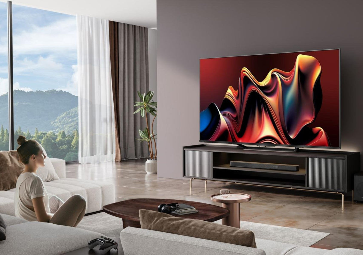 Hisense 55u7nq, Televisor Qled De 139 Cm 55", Negro/Grafito, Ultrahd/4k, Triple Sintonizador, Panel Mini Led, 120 Hz 55u7nq