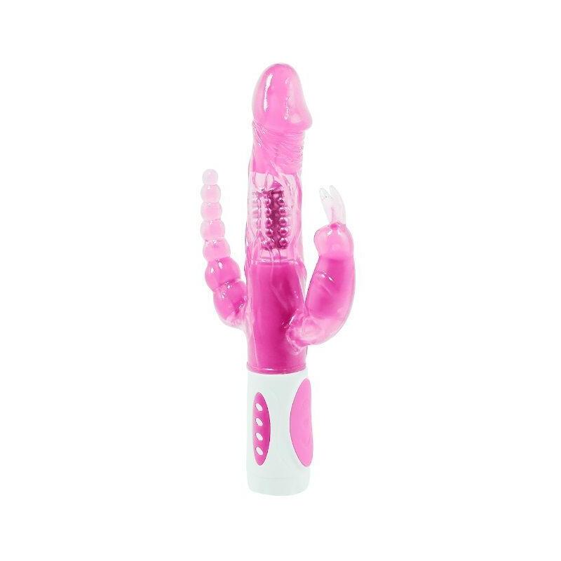 Baile - Pretty Bunny Triple Vibrador Rotador