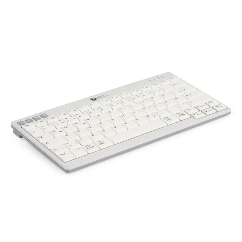 Bakkerelkhuizen Ultraboard 950 V2 Teclado Hogar Usb + Bluetooth Qwerty Inglés Del Reino Unido Gris Oscuro, Gris Claro