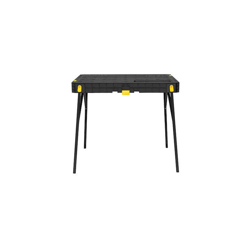 Banco De Trabajo Portátil Stanley Essential Negro, Soporta Hasta 320 Kg
