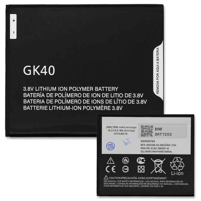 Baq For Motorola Moto G4 Play Moto G5 Replacement Internal Batería Pack Gk40 Baq Para Motorola Moto G4 Play / Moto G5 Rbsku4344