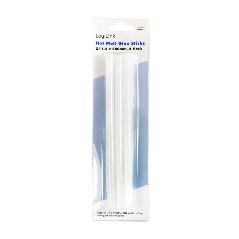 Barras De Pegamento Caliente Ø11,2 Mm, 6 Uds., Adecuadas Para Wz0052