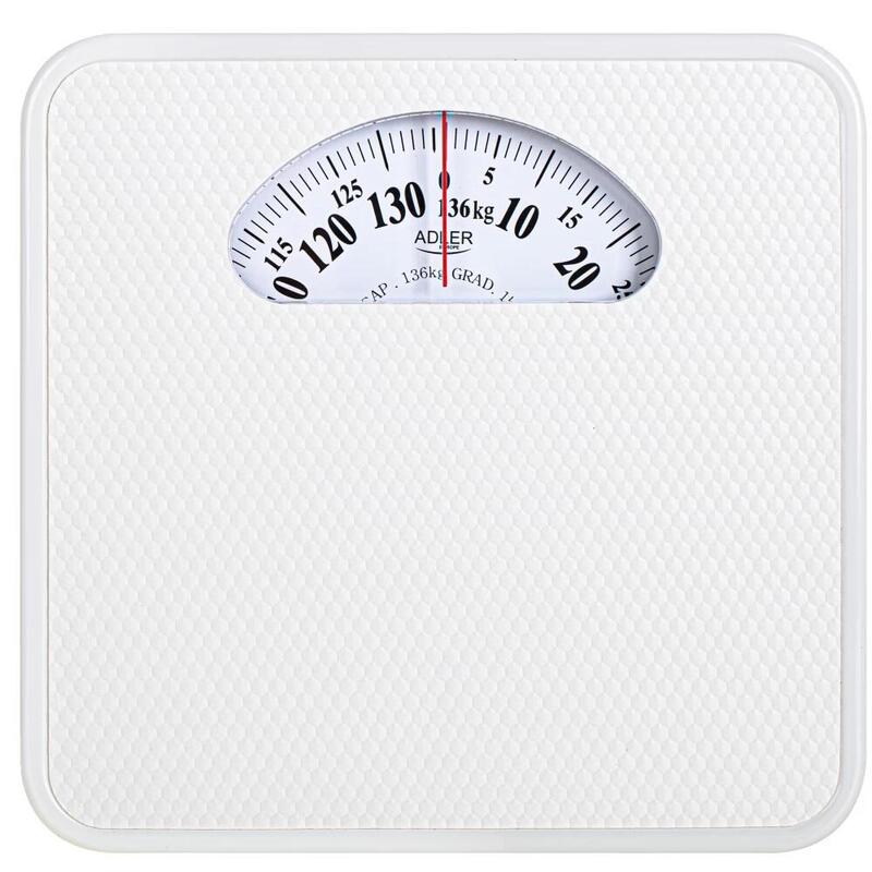 Bascula Adler Ad 8179w Mechanical Bathroom Scale, White