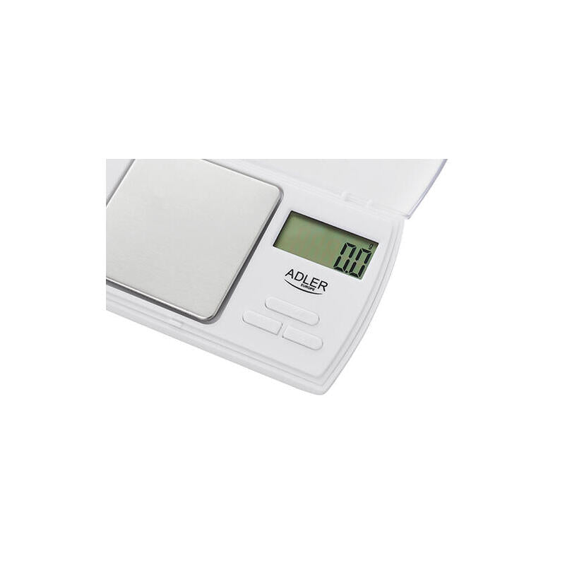 Báscula De Cocina Adler Ad 3161 Electrónica Rectángulo Blanco