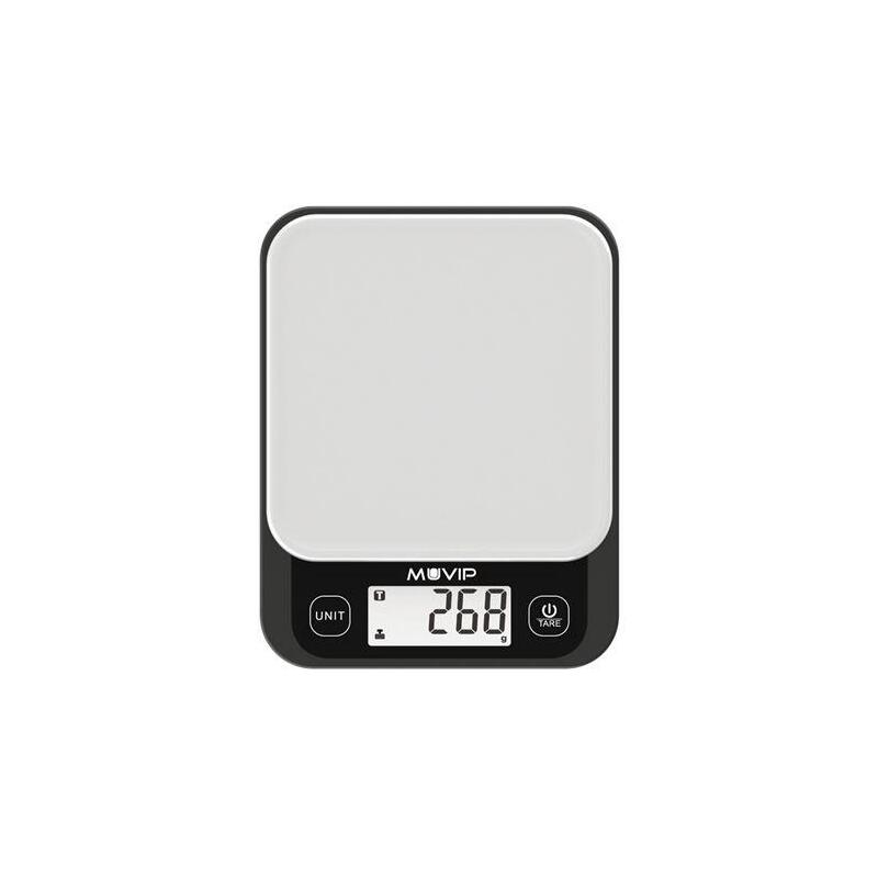 Báscula De Cocina Muvip Digital Super Slim - Sensor De Calibracion Alta Precision - Funcion Tara