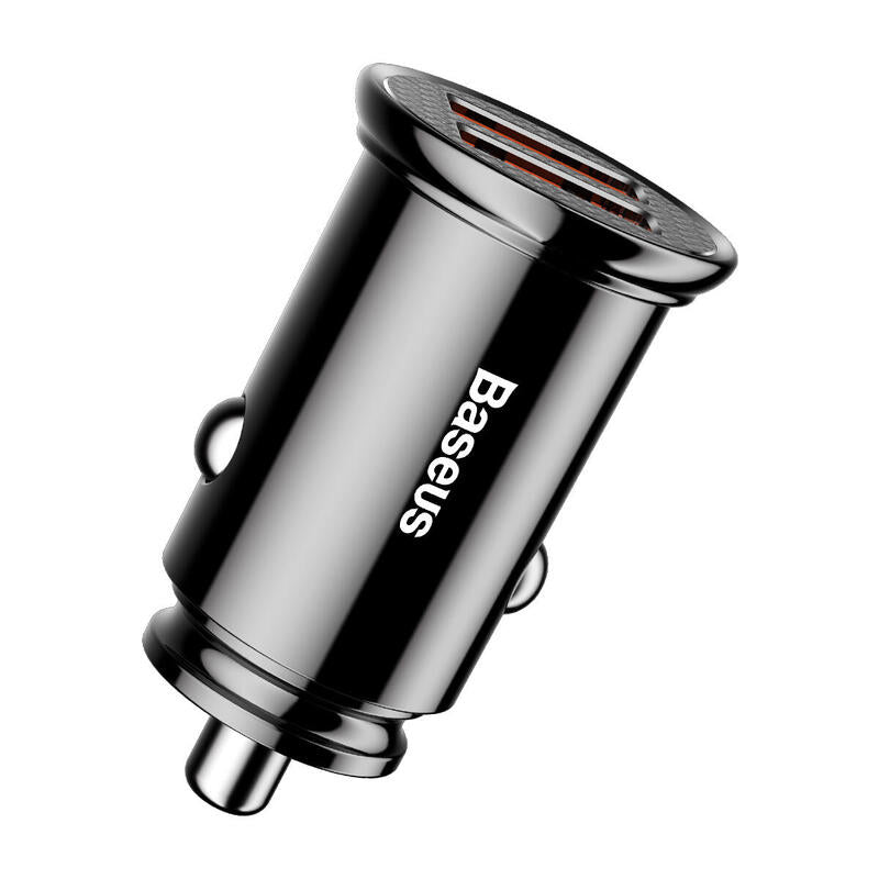Baseus Ab30bk Cargador De Dispositivo Móvil Universal Negro Encendedor De Cigarrillos Auto