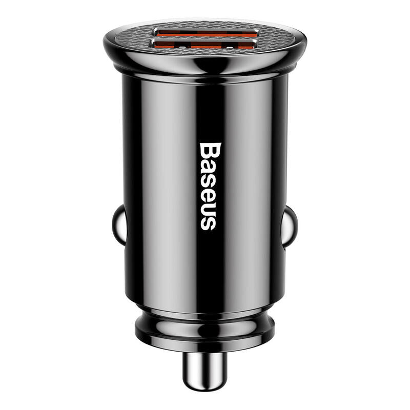 Baseus Ab30bk Cargador De Dispositivo Móvil Universal Negro Encendedor De Cigarrillos Auto