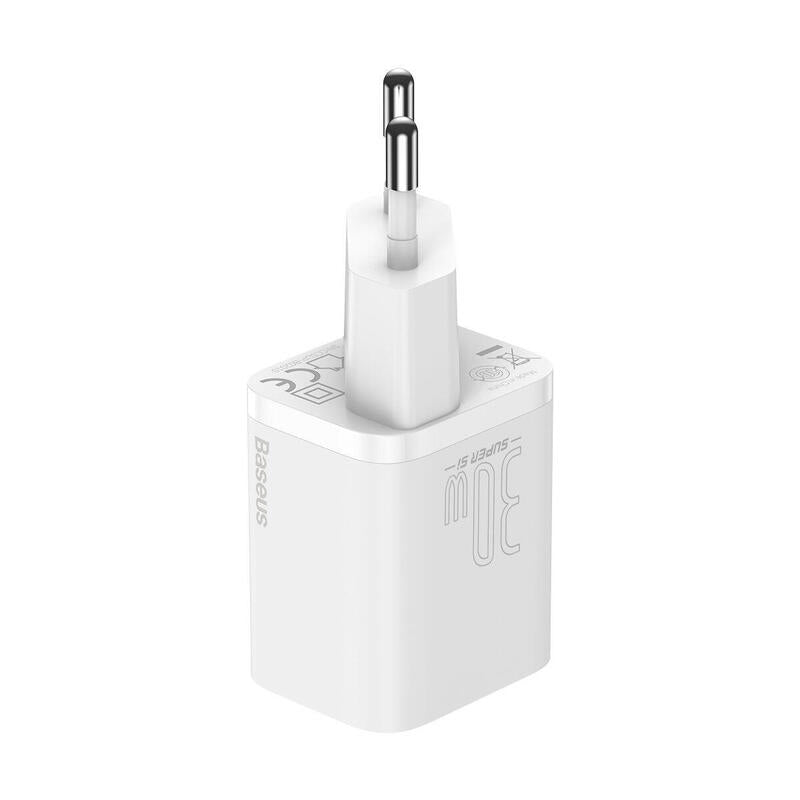 Baseus Ccsup-J02 Cargador De Dispositivo Móvil Universal Blanco Corriente Alterna Carga Rápida Interior