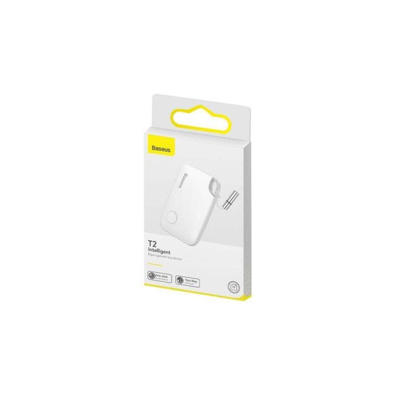 Baseus Home Intelligent T2 Keychain Mini Wireless Key And Other Object Finder White (Zlfdqt2-02)