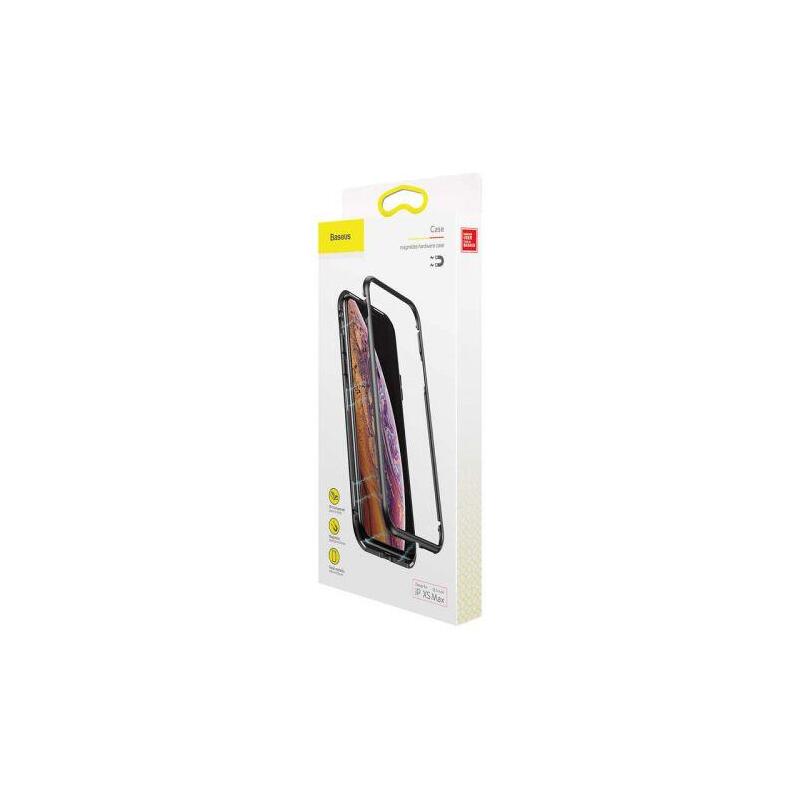 Baseus Iphone Xs Max Case Magnetite Hardware Black (Wiapiph65-Cs01)